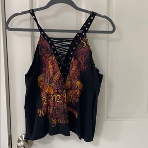 LF vintage crop top